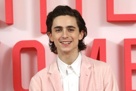 Timothee Chalamet attends the Little Women London evening photocall at the Soho Hotel on December 16, 2019 in London, England. Little Women releases in UK cinemas on 26th December. (Photo by Tim P. Whitby/Tim P. Whitby/Getty Images for Sony Pictures Releasing UK)