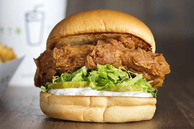 Shake Shack's Chick'n Shack sandwich. (Shake Shack)