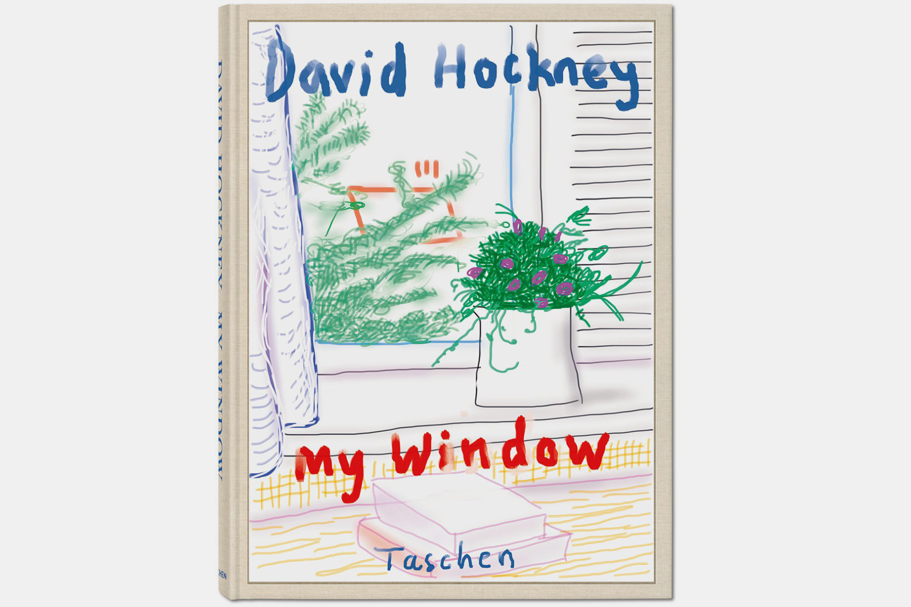 <p>Owning a David Hockney painting is, well, costly. Unless you've got millions — and sometimes 10 of millions — of dollars sitting in your bank account, there's a pretty good chance one of the English artist's paintings won't be hanging on your apartment wall anytime soon. There is another option, however. One that won't even require you to nail holes into your wall.</p>
<p><a href="https://www.taschen.com/pages/en/catalogue/art/all/66981/facts.david_hockney_my_window.htm" target="_blank" rel="noreferrer noopener" aria-label="Taschen has introduced Window to the World (opens in a new tab)">Taschen just published <em>Window to the World</em></a><em>,</em> a collection of 120 of Hockney's iPhone and iPad drawings printed in large format. Like much of the British artist's work, the drawings are impressionistic in style, depicting moments and images the artist noticed while — you guessed it — gazing out of a window. The limited-edition run of books numbers 1,000 and come signed by Hockney, and will give you the opportunity to tell people that you own a rare work by a modern master.</p>