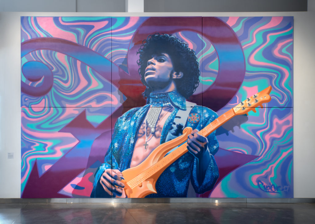 Prince mural