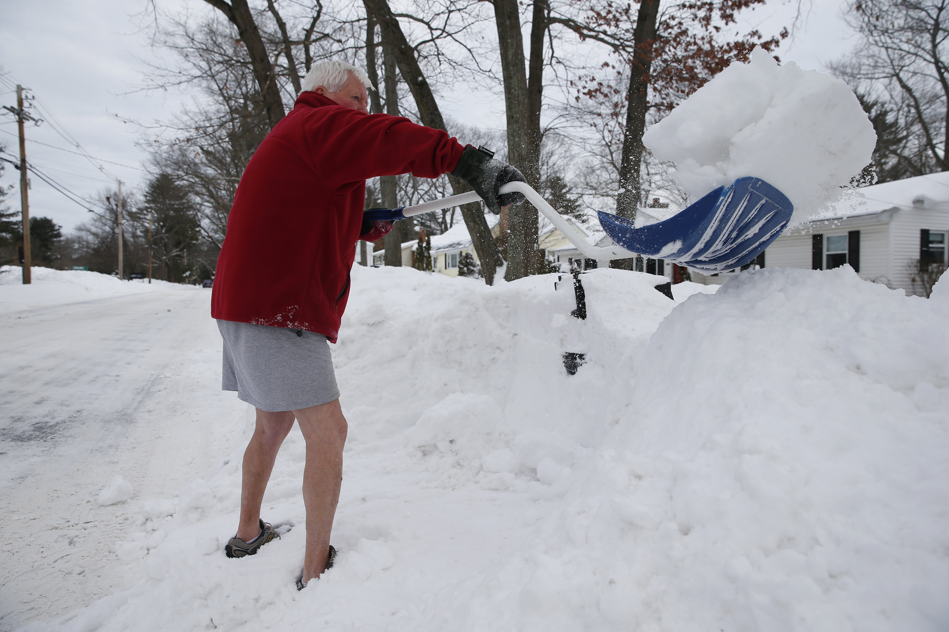 shorts in the winter