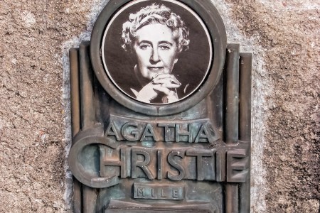 Agatha Christie plaque