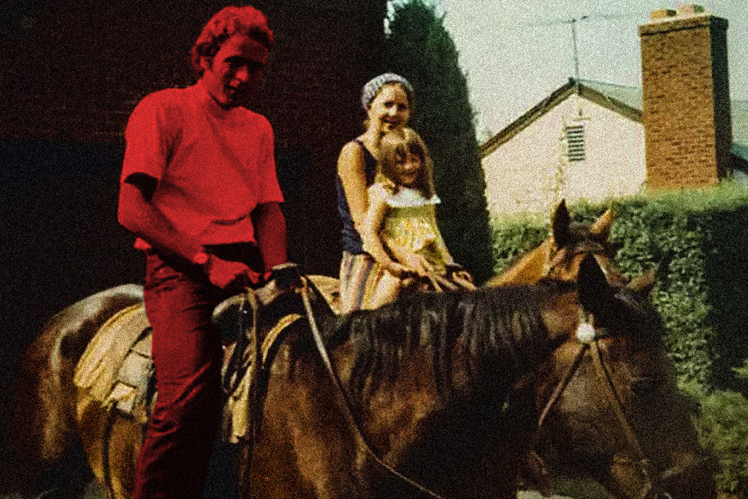 Ted Bundy with Elizabeth and Molly Kendall.