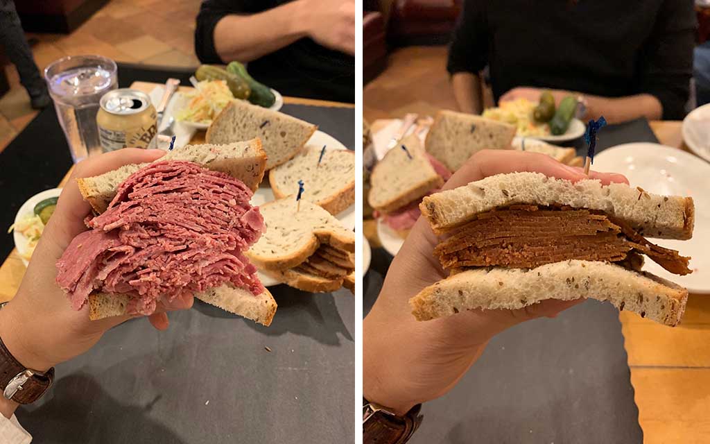 fake corned beef sarge's deli