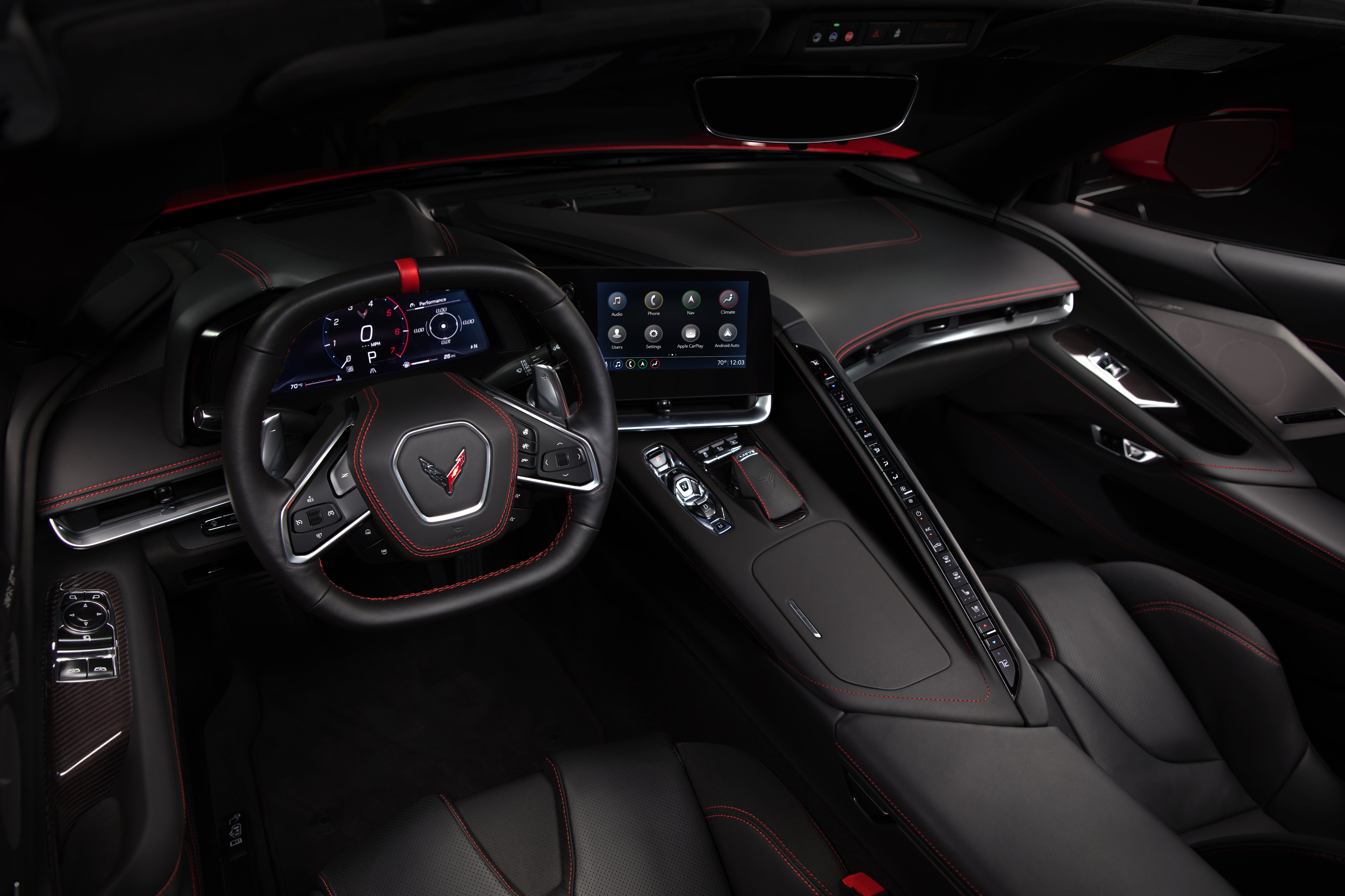 corvette c8 cabin