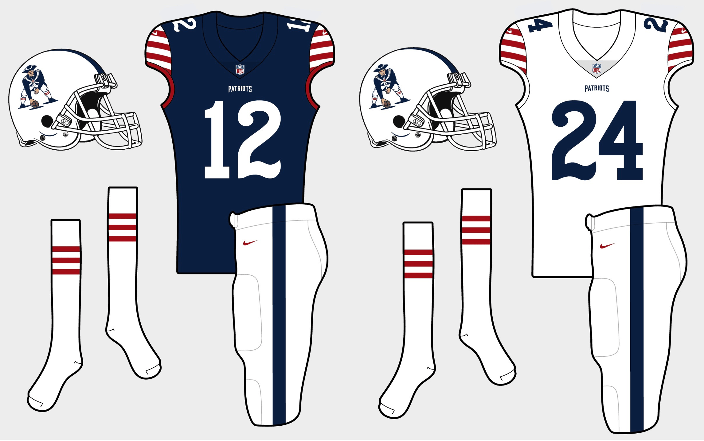 brad wolf patriots redesign uni watch