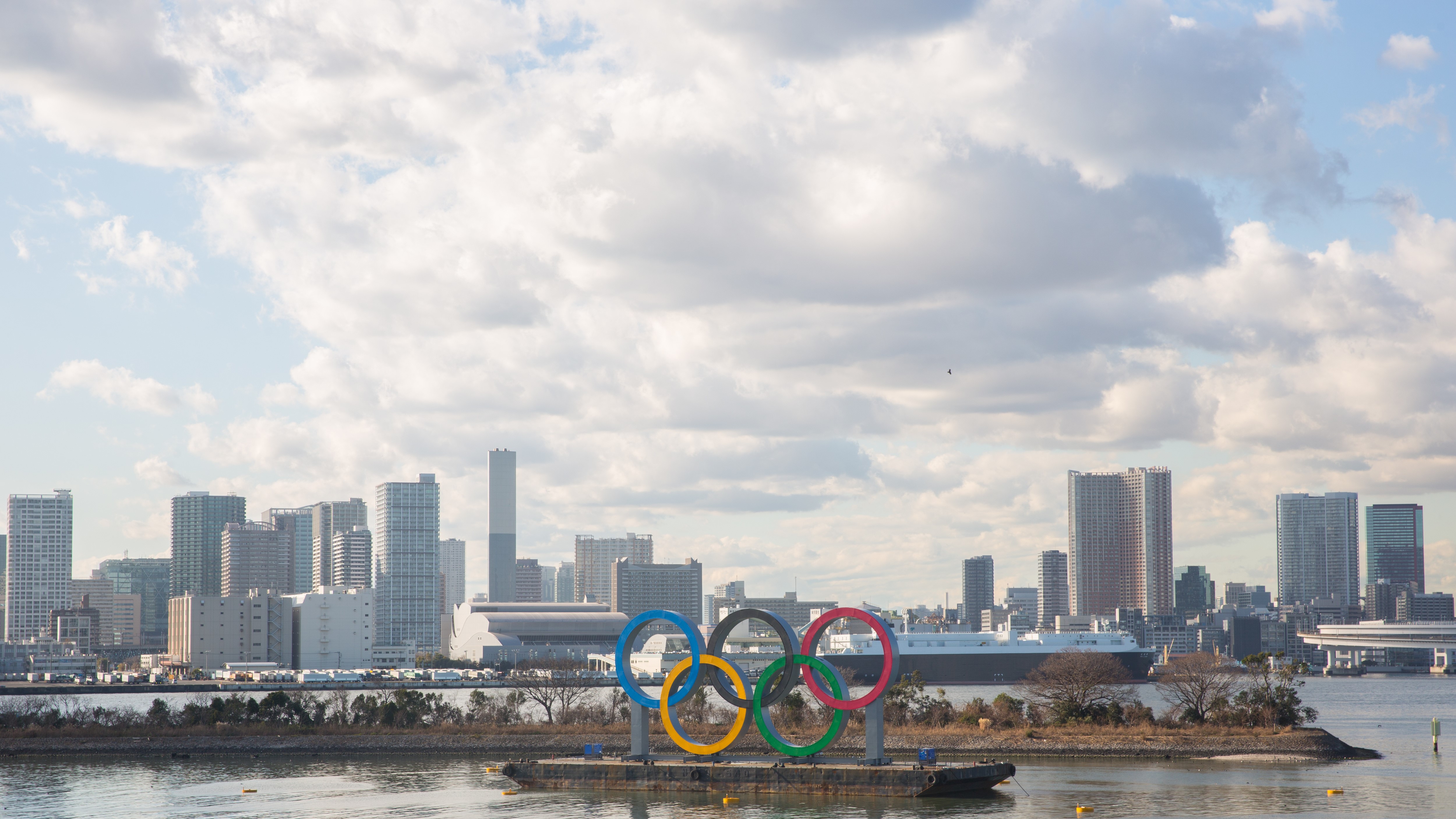 Olympics Rings in Tokyo