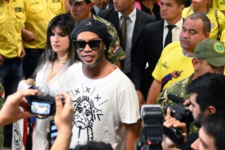 Ronaldinho in Paraguay