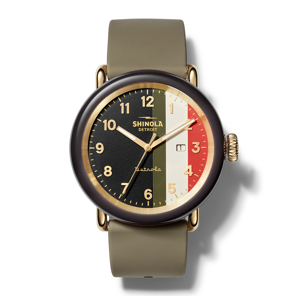 The Burnout 43mm Silicone Watch
Shinola