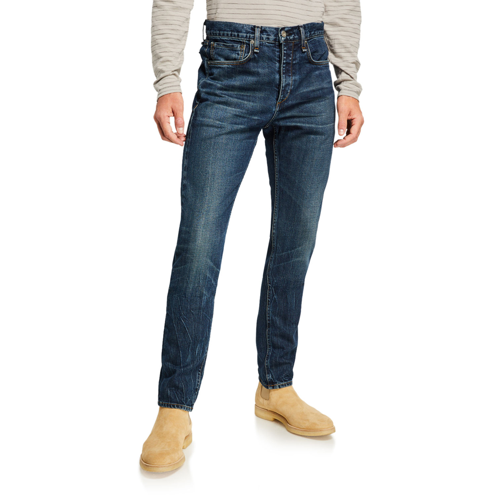 Slim High-Rise Medium-Wash Jeans
Rag & Bone