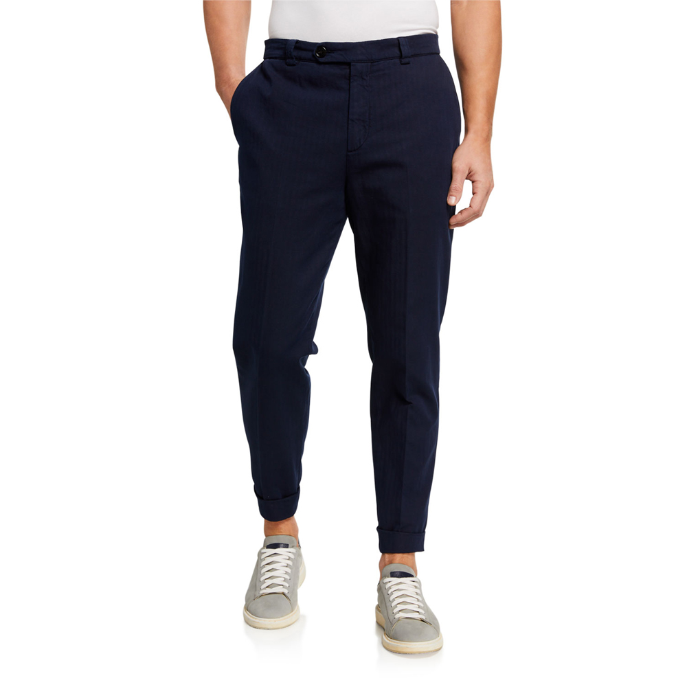 Straight-Leg Twill Pants
Brunello Cucinelli