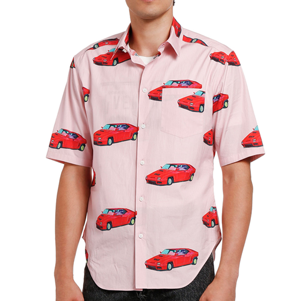 Car-Print Cotton Dress Shirt
Versace