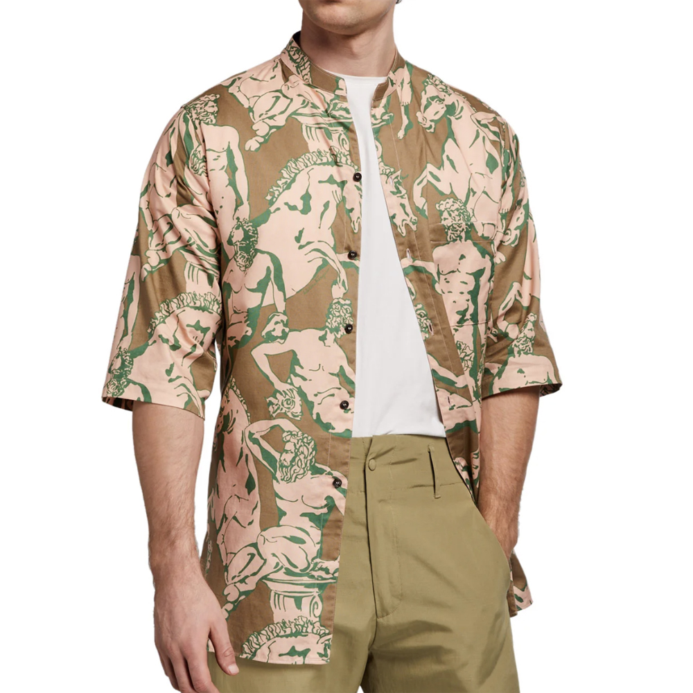 Graphic-Print Short-Sleeve Sport Shirt
Salvatore Ferragamo