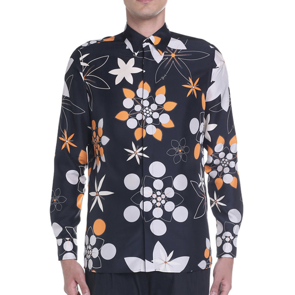 Kaleidoscope Floral Silk Sport Shirt
Fendi