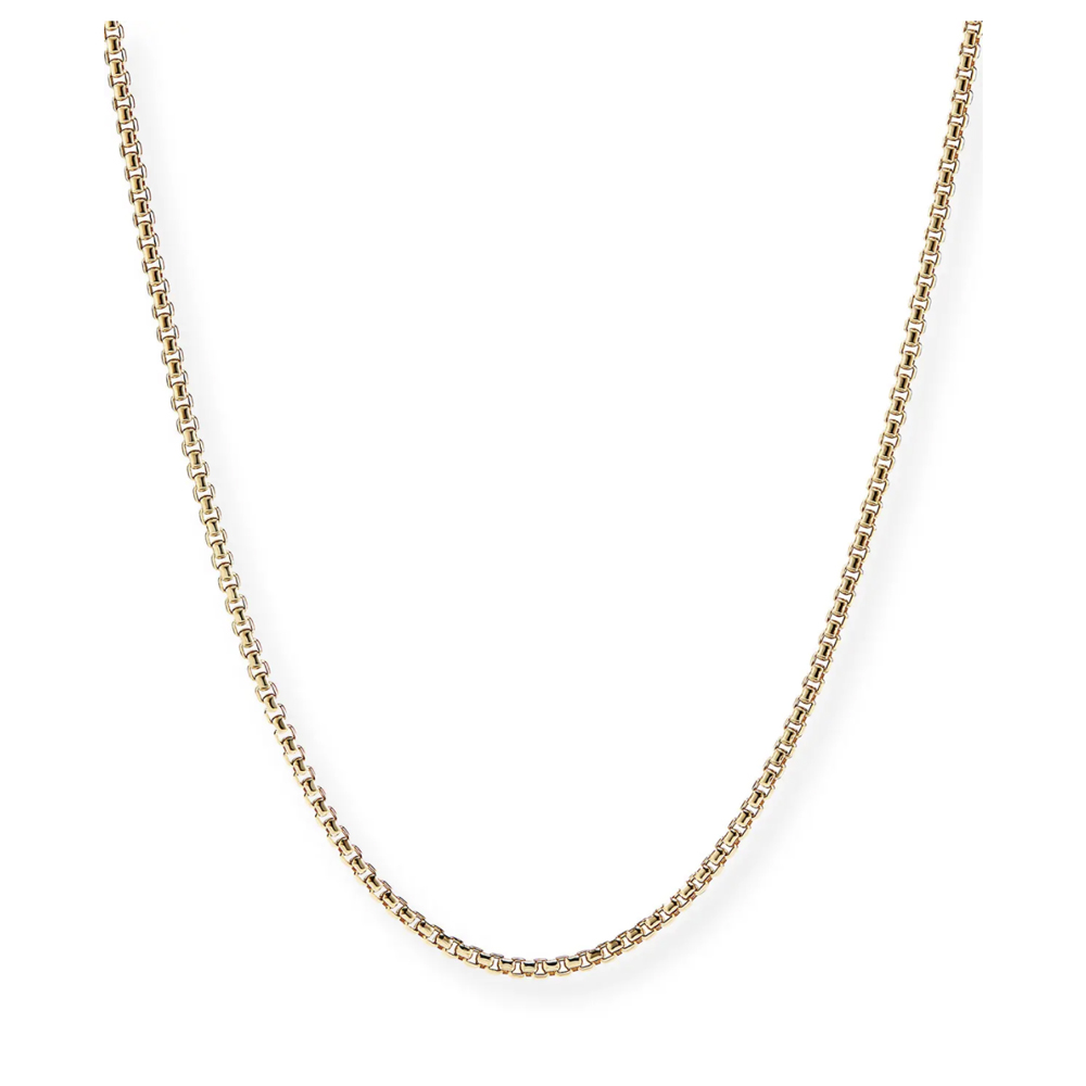 18k Gold Box Chain Necklace
David Yurman