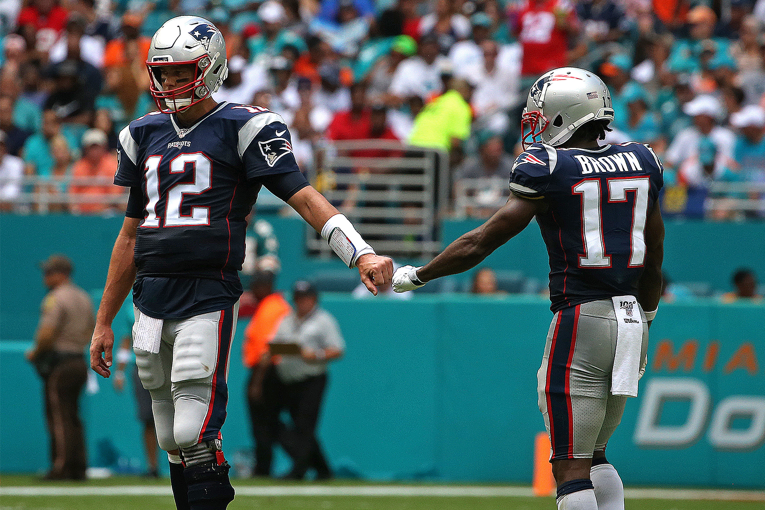 Miami Dolphins vs. New England Patriots at Hard Rock Stadium