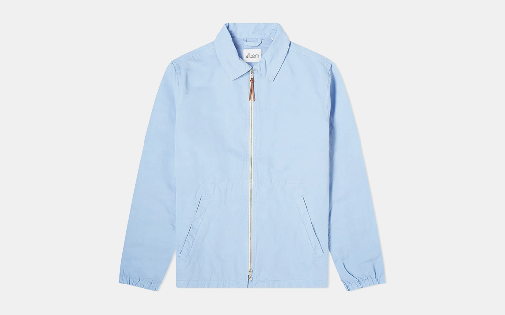 Albam Linen Harrington Jacket