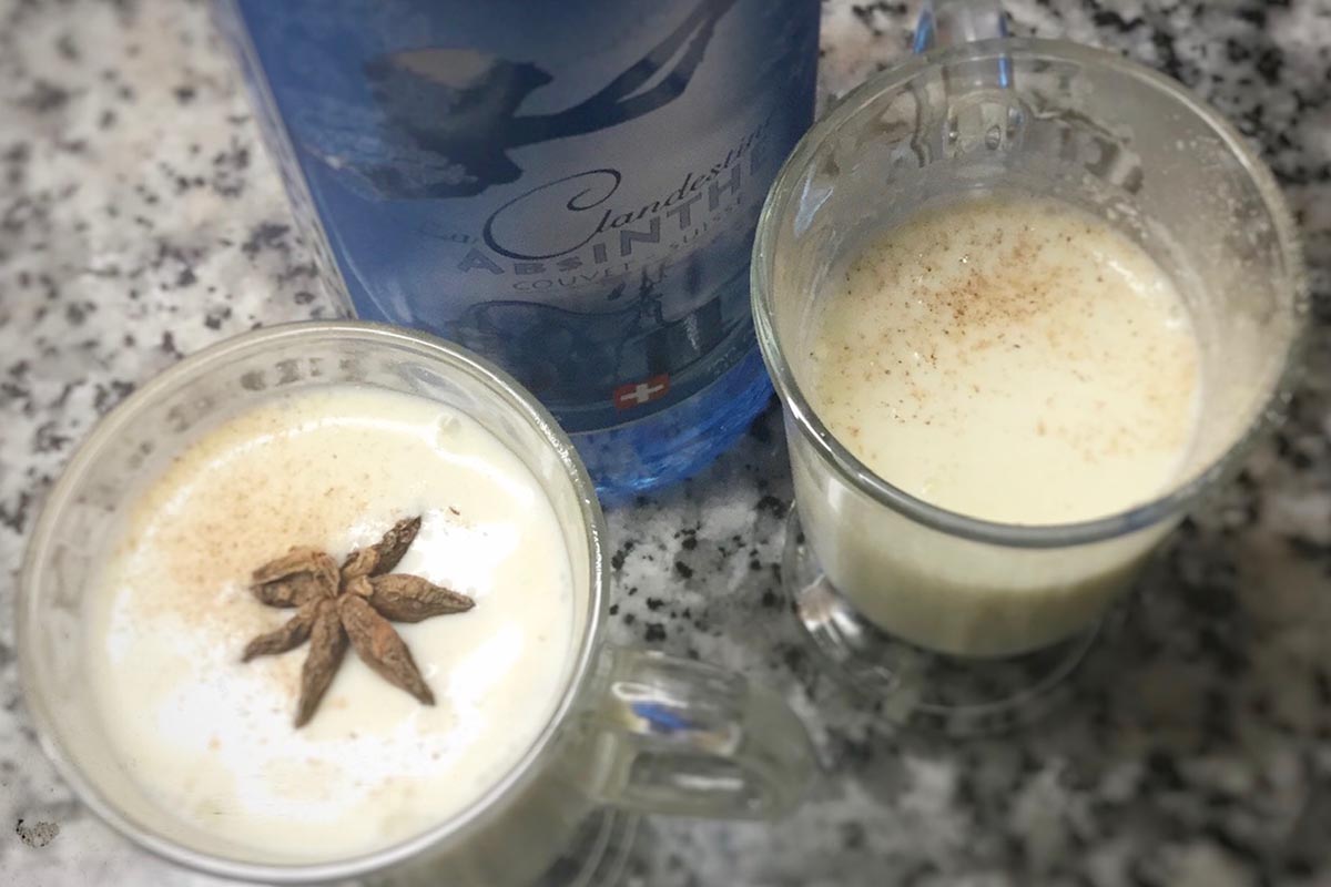 Absinthe eggnog