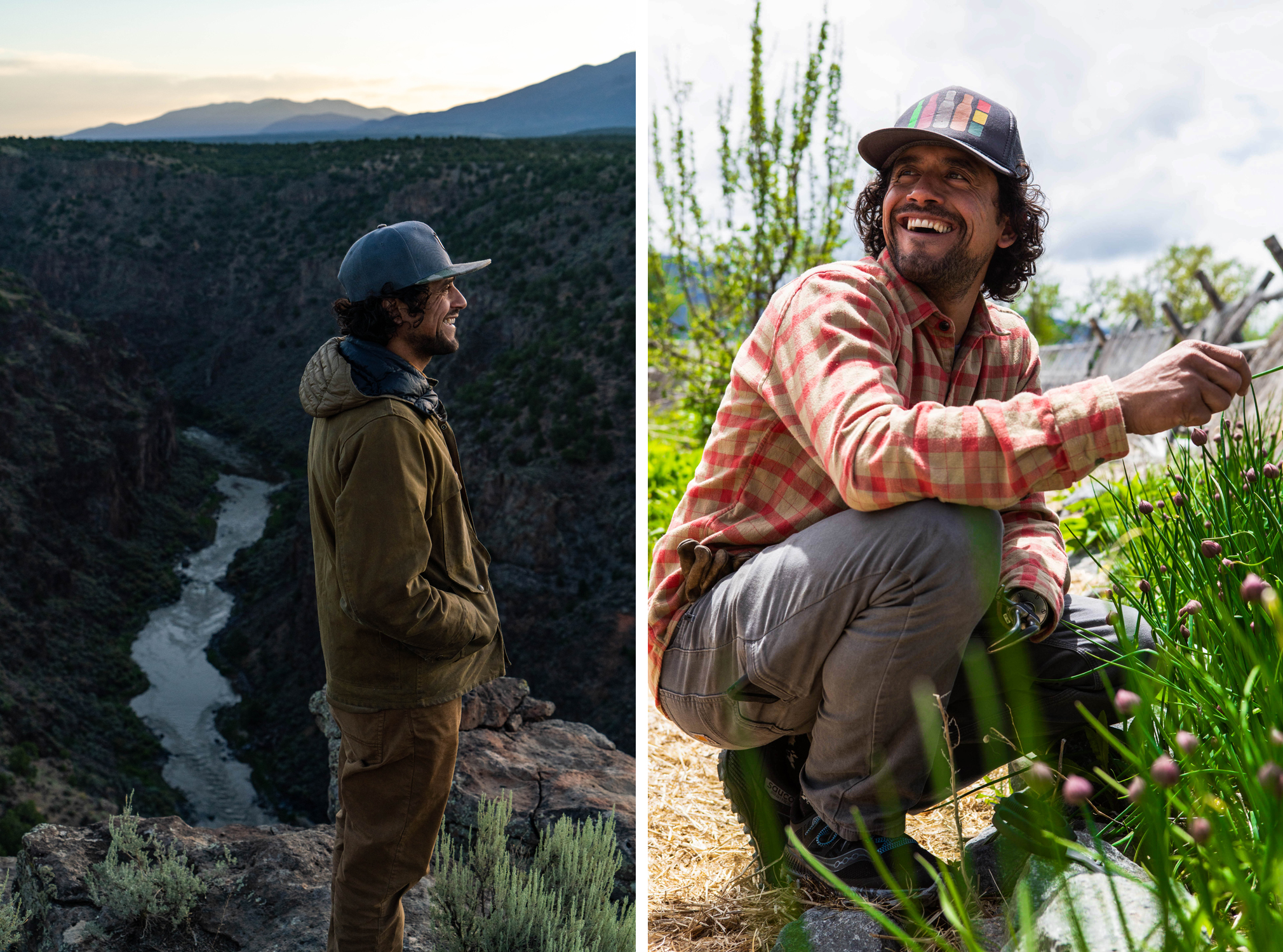 Eduardo Garcia enjoying fresh air in Montana and New Mexico