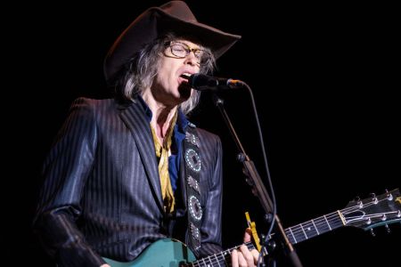 Mike Scott of The Waterboys performs at Rewind South on August 18, 2019 in Henley-on-Thames, England. (Photo by Lorne Thomson/Redferns)