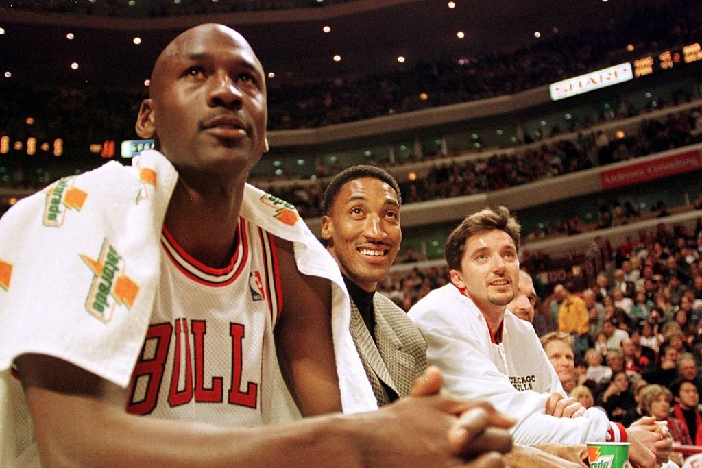 The first two episodes of ESPN's "The Last Dance" highlighted just how much Jordan and Pippen hated Jerry Krause.(VINCENT LAFORET/AFP via Getty Images)