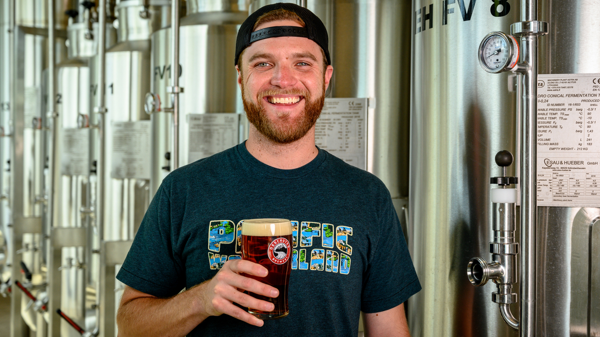 Kyle Matthias, assistant brewmaster at Deschutes