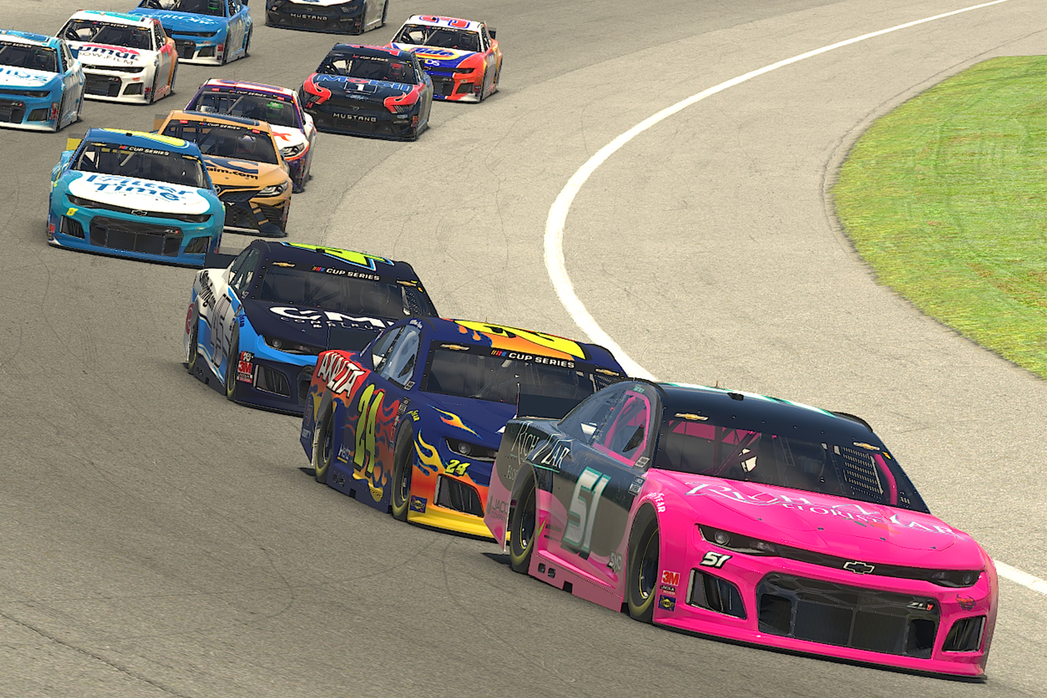 NASCAR professional esports race