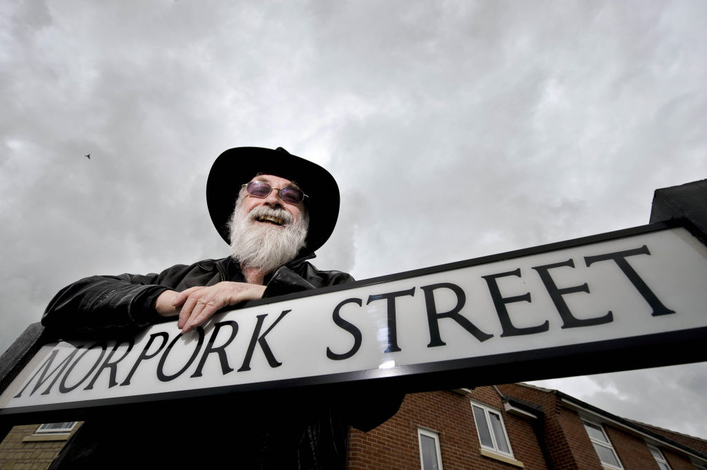 Terry Pratchett visits Kingwell Rise