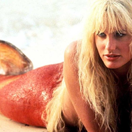 Daryl Hannah as a mermaid in "Splash"