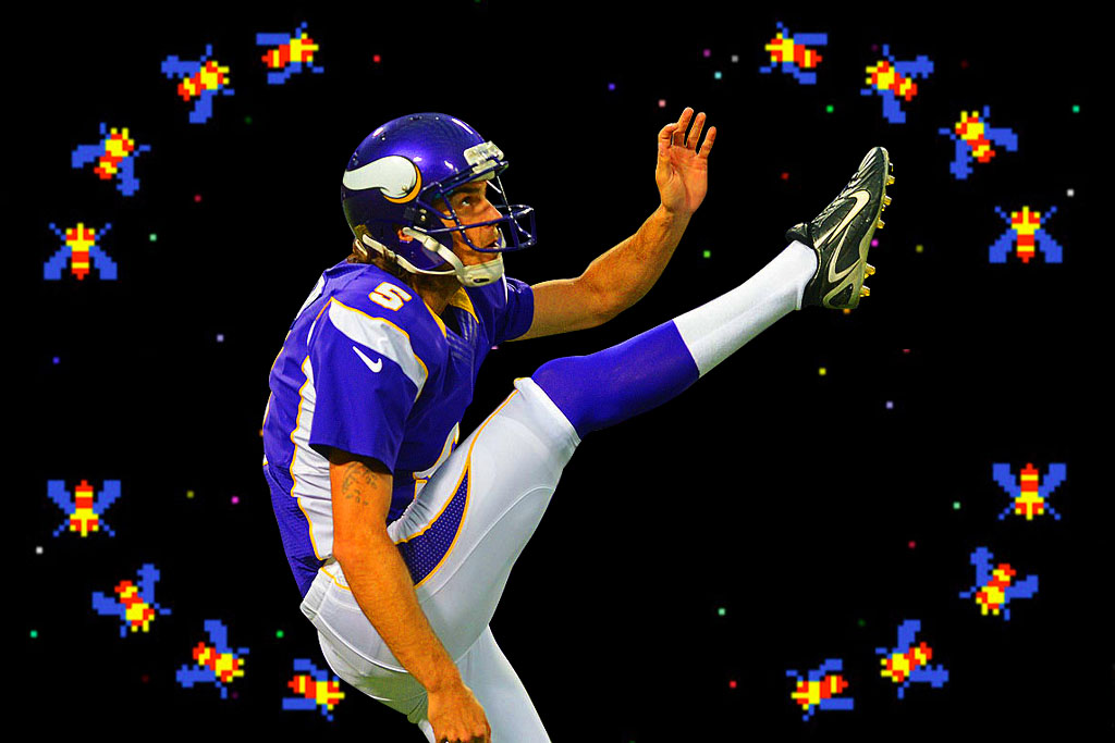 Chris Kluwe of the Minnesota Vikings