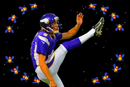 Chris Kluwe of the Minnesota Vikings