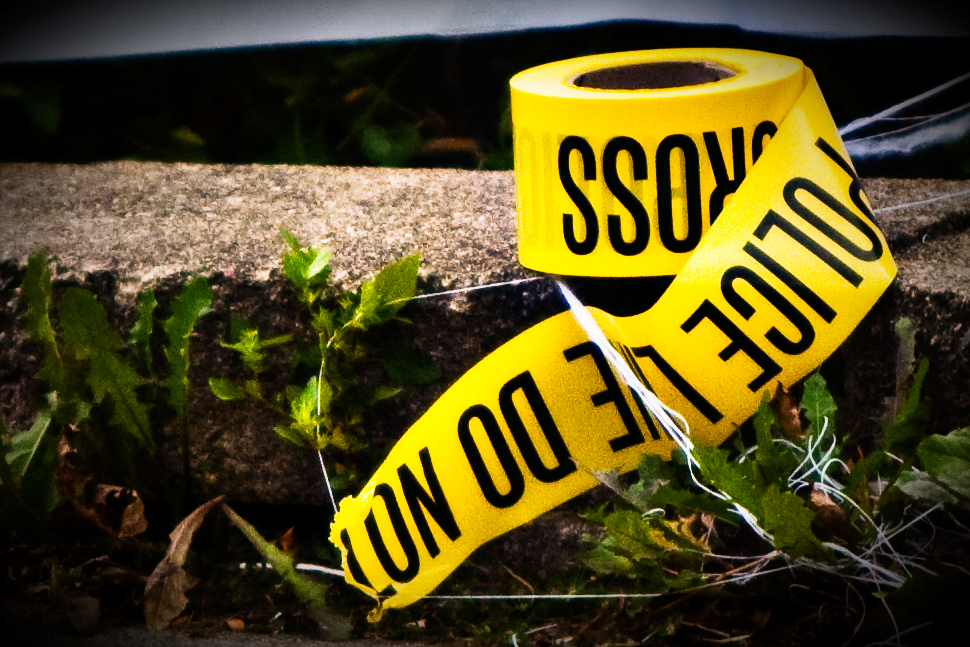 Crime scene tape