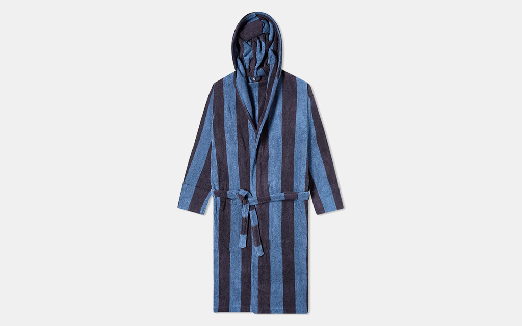 Tekla Fabrics Terry Stripe Bathrobe 