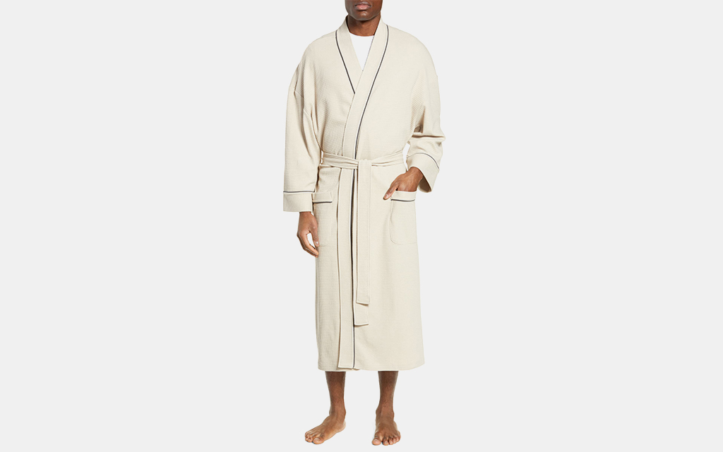 Majestic International Waffle Knit Bathrobe