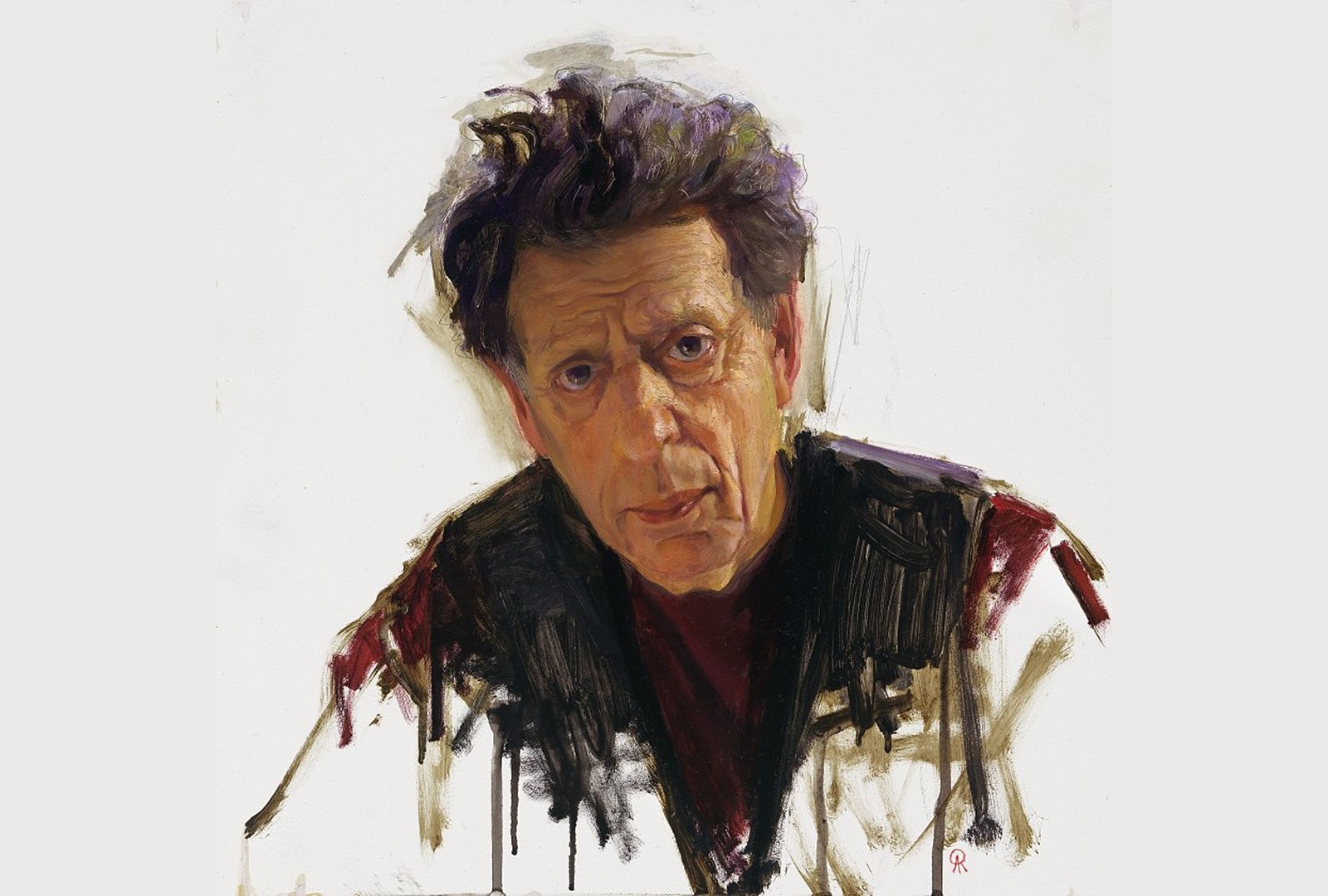 Portrait of Philip Glass