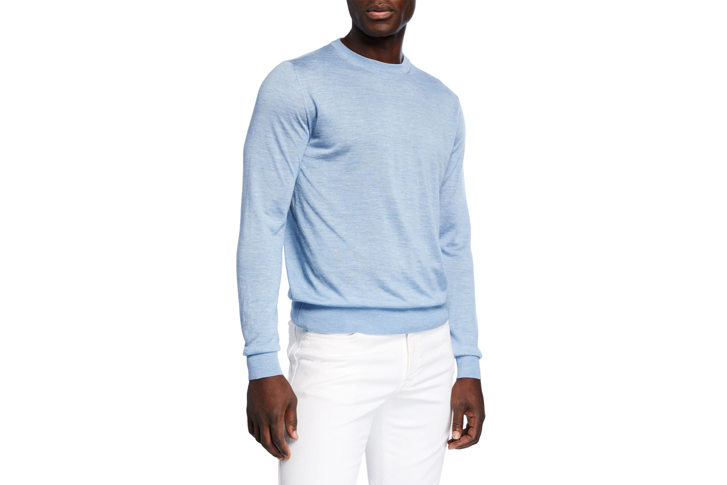 Cashmere-Blend Crewneck Sweater
Brioni