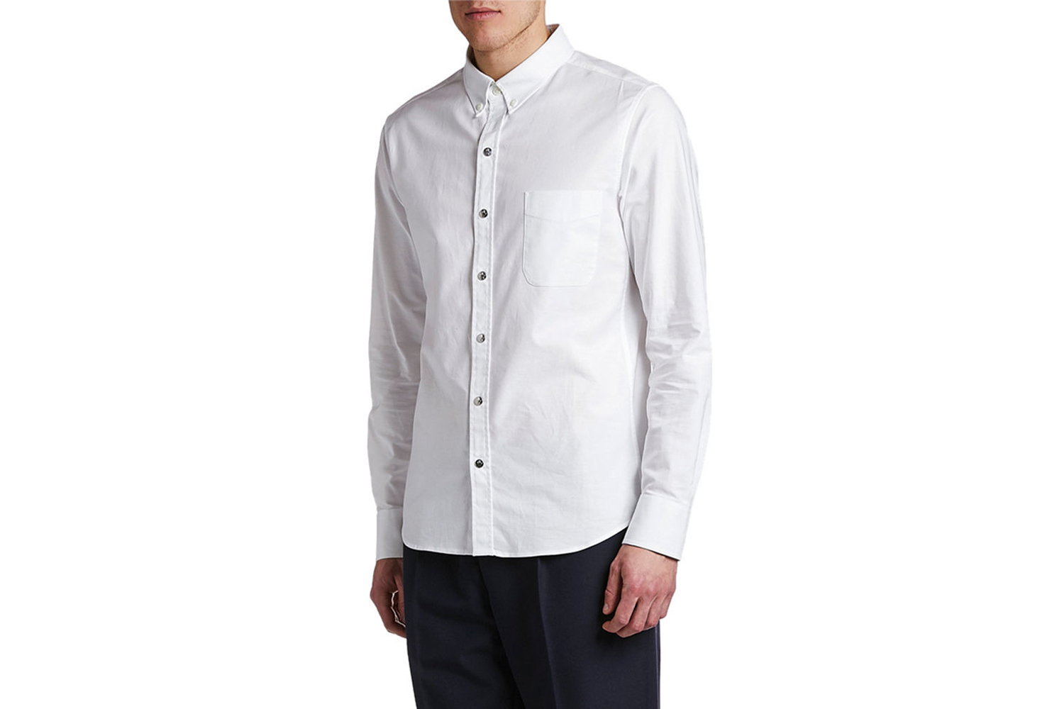 Solid Oxford Sport Shirt with Snaps
Moncler