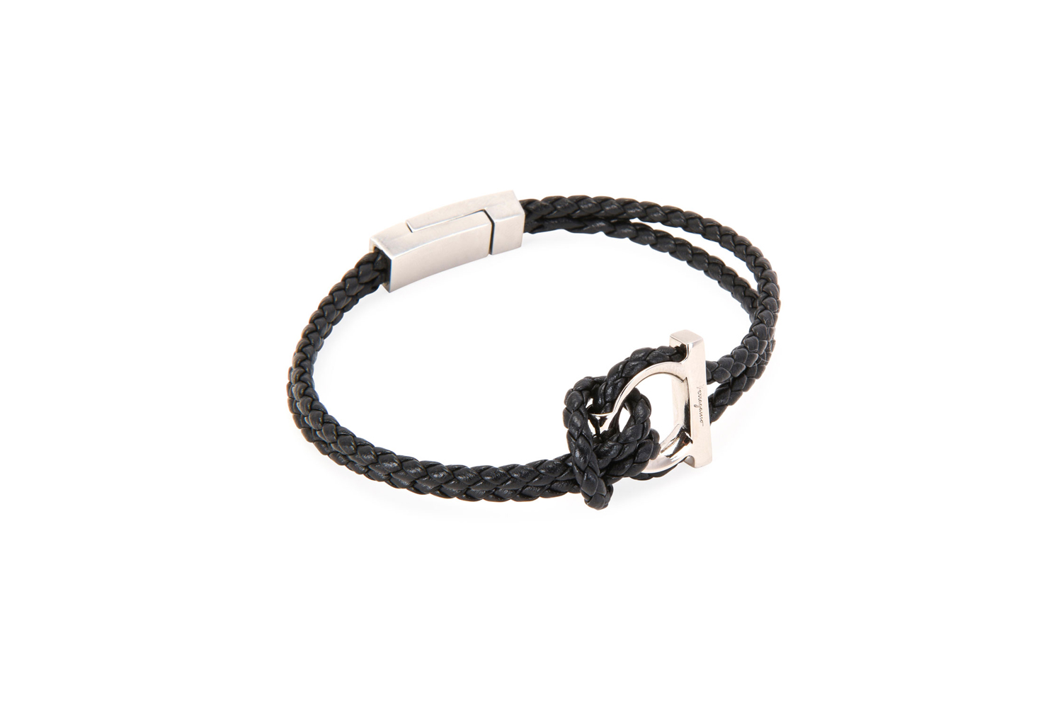 Gancio Braided Leather Rope Bracelet
Salvatore Ferragamo