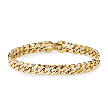 18K Yellow Gold Curb Chain Bracelet
David Yurman