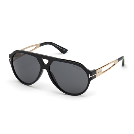 Paul Acetate/Metal Aviator Sunglasses
Tom Ford