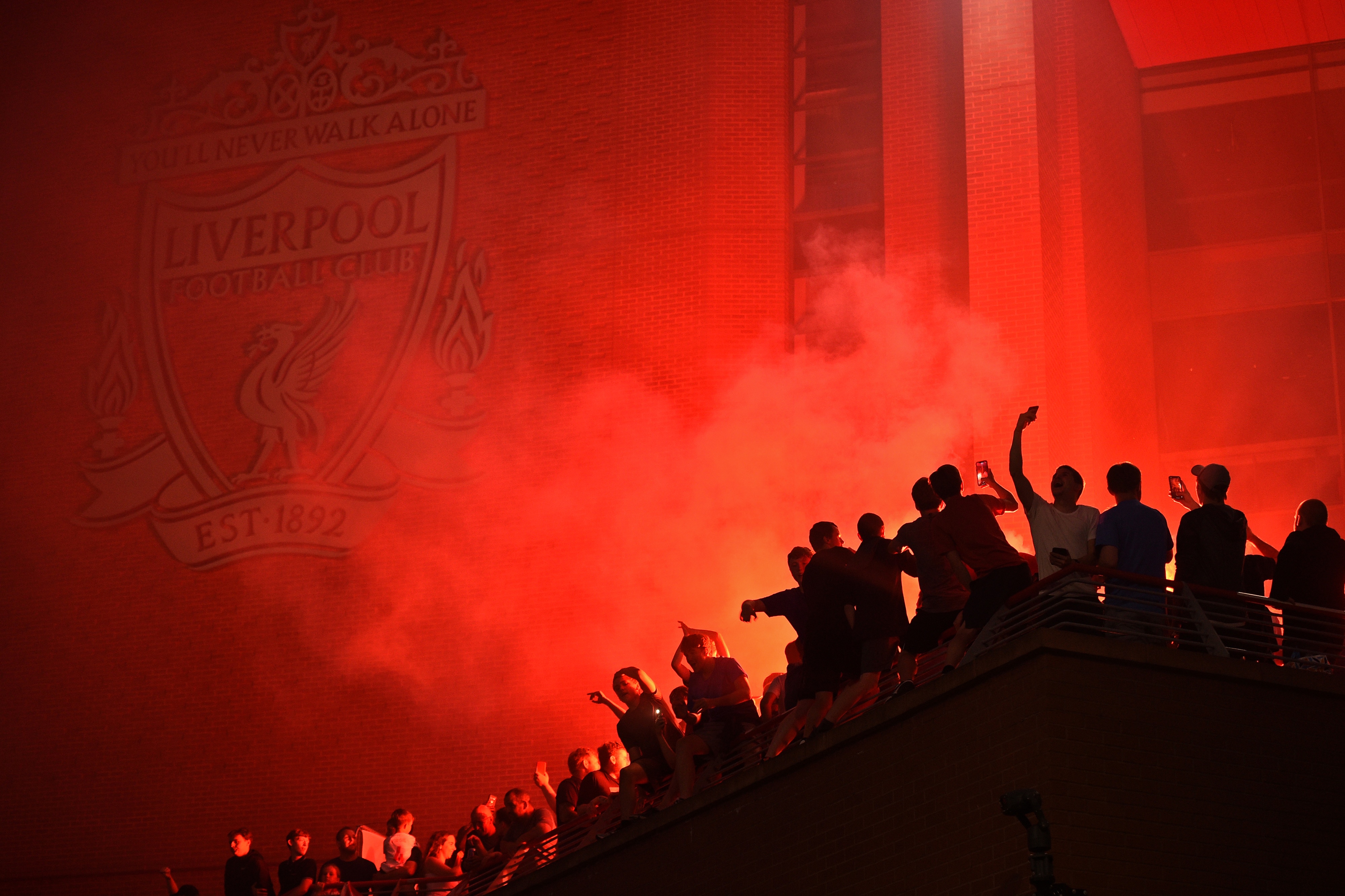 Liverpool title celebrations