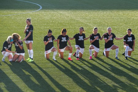 NWSL Restart Kneeling