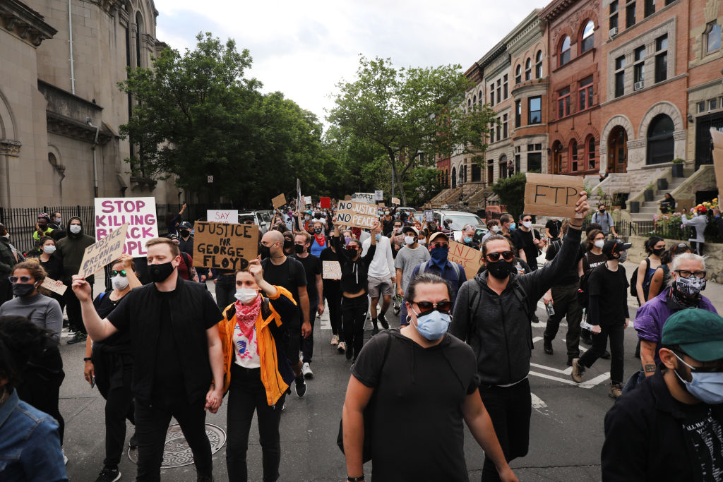 George Floyd protest in New York City