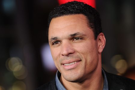 Ex-NFL player Tony Gonzalez attends the premiere of "xXx: Return of Xander Cage" in 2017. (Jason LaVeris/FilmMagic)