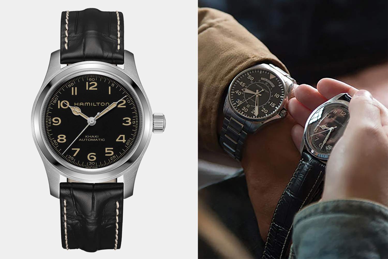 Hamilton Khaki Field Murph Watch features in "Interstellar"