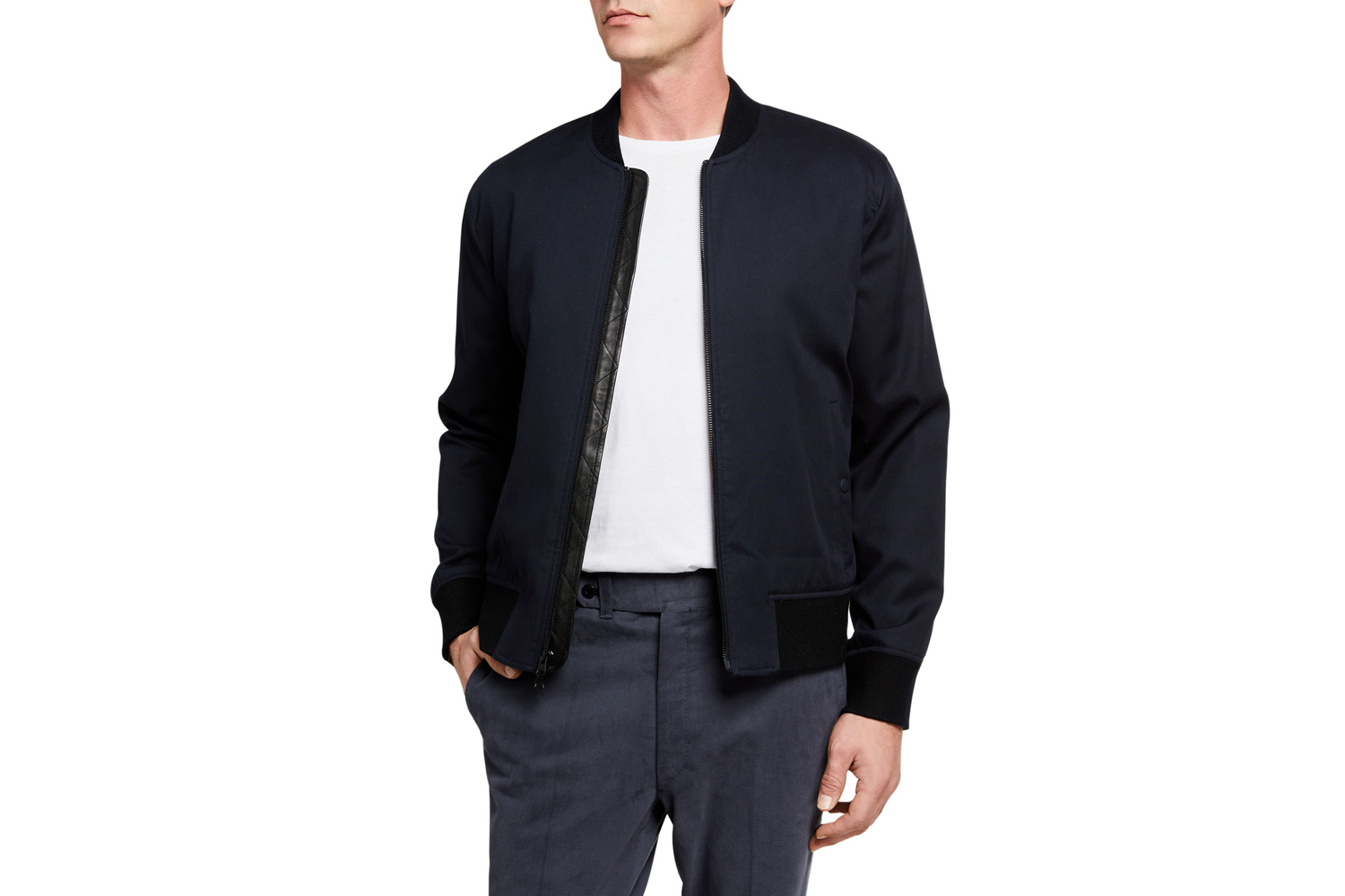 Zip-Front Bomber Jacket
Vince