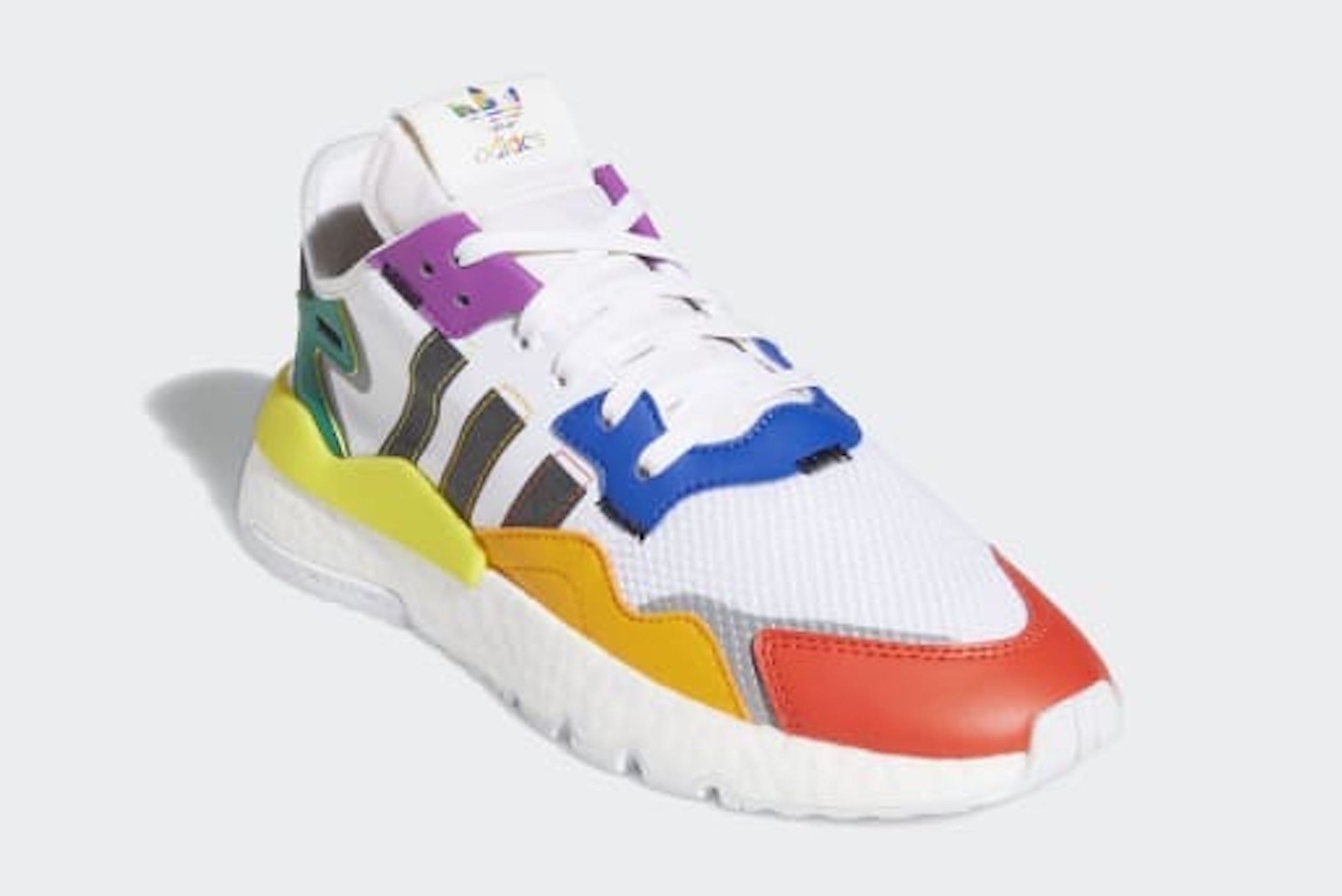 Adidas released a Pride color way of their popular Nite Jogger sneakers