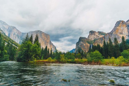 Yosemite Valley in California