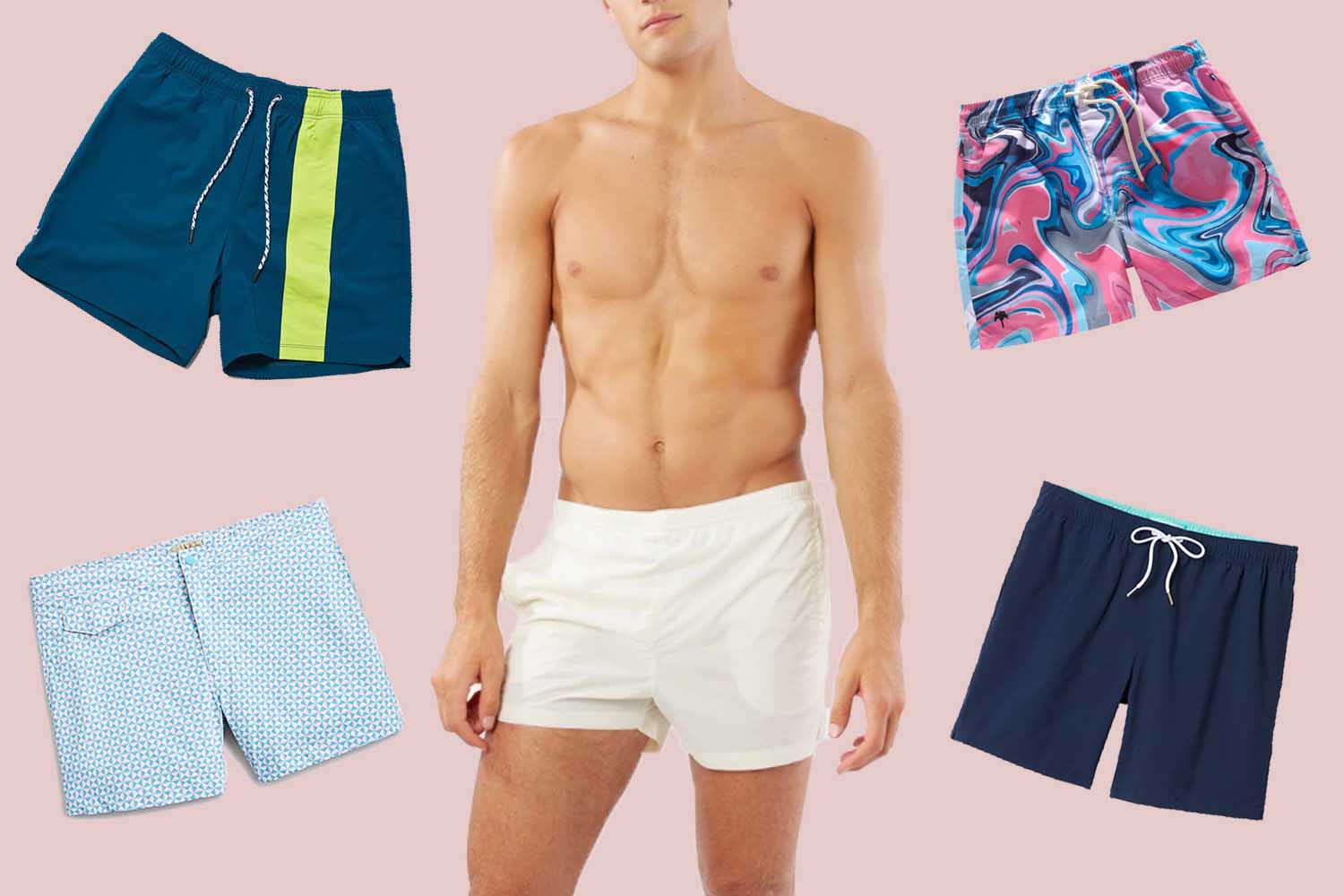 A sampling of the best short swimwear, shorts and trunks this summer 2022.