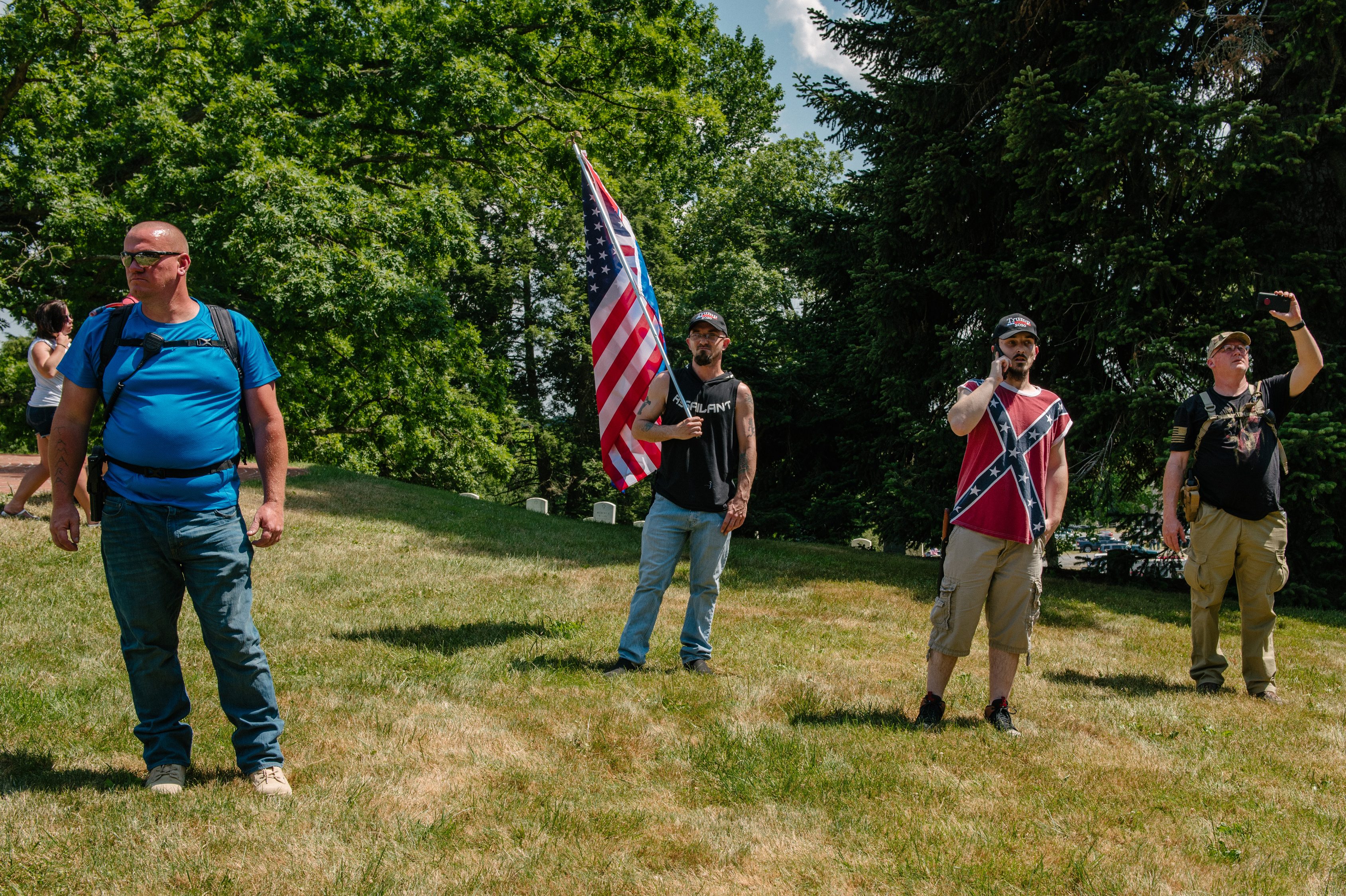 Heavily Armed “Militia” Fooled by Hoax Antifa Protest